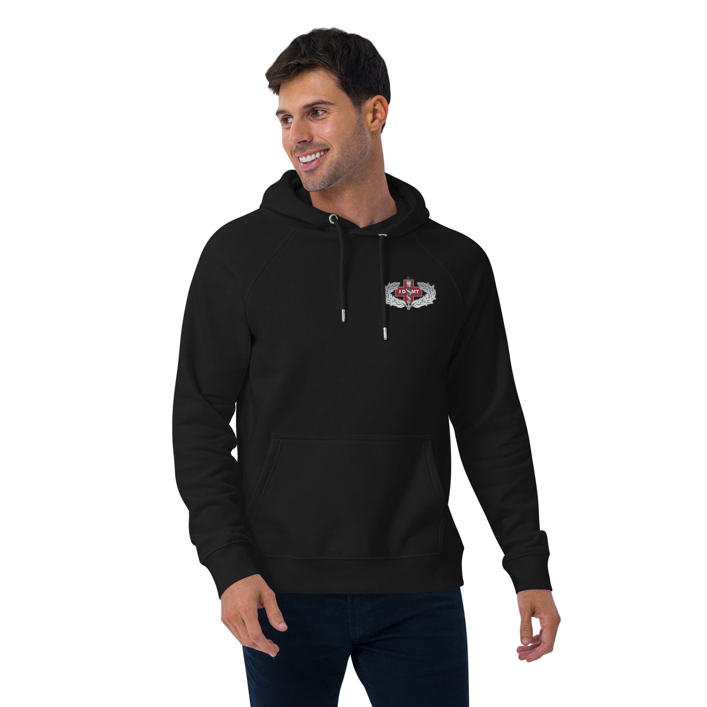 Unisex Eco IDMT Raglan Hoodie